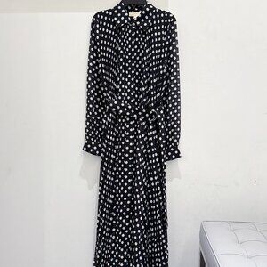 Michael Kors Dot Georgette Shirtdress